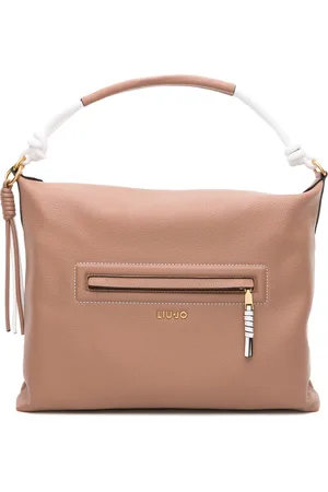 Liu Jo Logo-lettering leather tote bag
