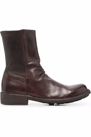 Officine creative Leather-panel boots