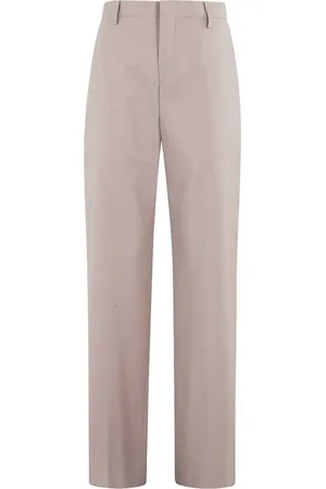 BRIGLIA Wool-blend trousers