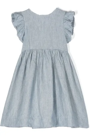 Il gufo Sleeveless linen dress