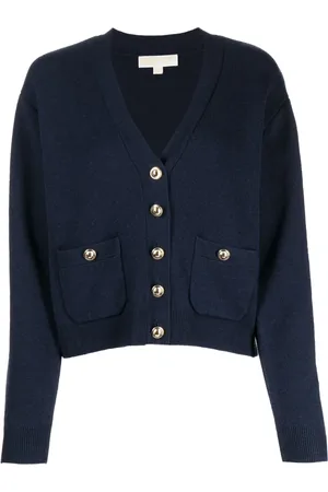 Michael Kors V-neck long-sleeve cardigan