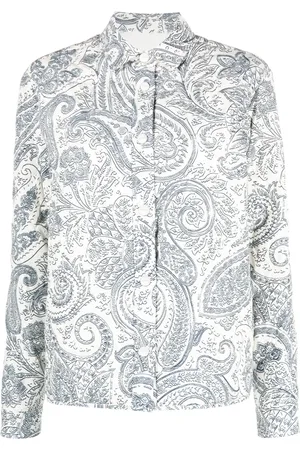 Etro Paisley-print quilted jacket