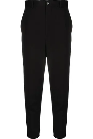 NOIR KEI NINOMIYA Zip-detailing cropped tailored trousers