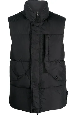 Stone Island Compass-patch padded gilet