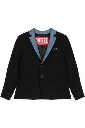 Diesel Contrast-collar blazer