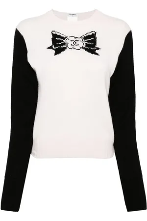 CHANEL 1995 logo jumper