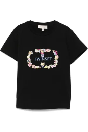 Twin-Set Logo-embroidered T-shirt