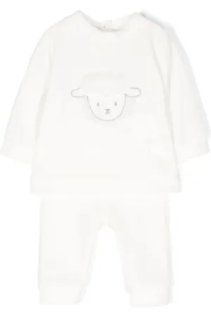 PATACHOU Logo-plaque trousers set