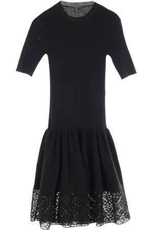 LOUIS VUITTON 2010s lace-trim dress