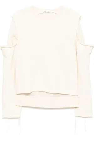 midorikawa Raw edge sweatshirt