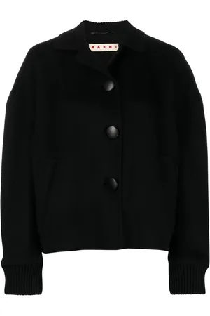 Marni Virgin wool-cashmere cropped jacket