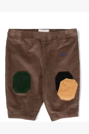 Bobo Choses Knee-patch corduroy trousers