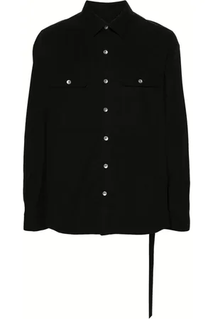 Rick Owens Button-up cotton shirt