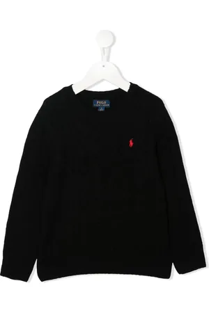 Ralph Lauren Polo Pony cable-knit jumper
