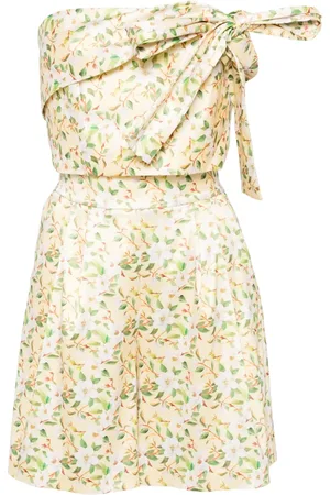 Saiid Kobeisy Mikado tailored top and shorts set