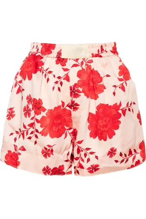 Parlor Floral-print shorts