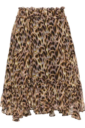 Marant Etoile Viera graphic-print miniskirt