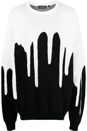 MOSTLY HEARD RARELY SEEN Drip crew-neck cotton sweatshirt
