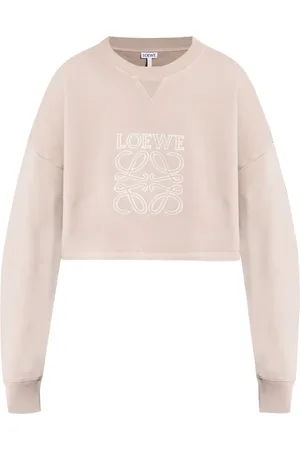 Loewe Cropped cotton sweatshirt