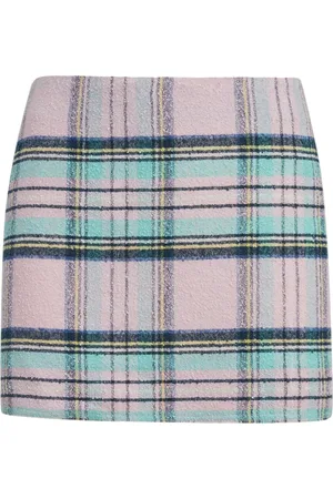 Jucca Checked mini skirt