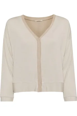 TRANSIT Concealed front-fastening cardigan