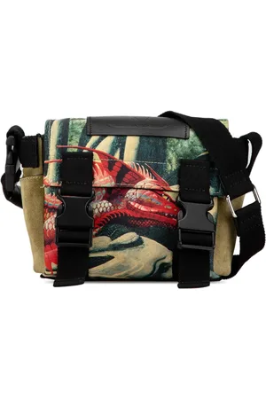 VALENTINO GARAVANI 2018-2024 Nylon Dream Island Red Dragon crossbody bag