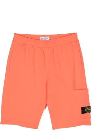Stone Island Logo-patch track shorts