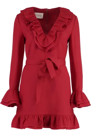 VALENTINO GARAVANI Virgin wool-blend dress