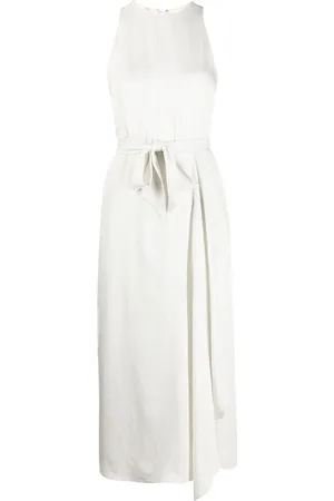 Vince Sleeveless tie-waist dress