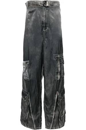 Maison Mihara Yasuhiro Parachute twill wide-leg trousers