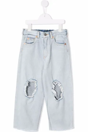 Maison Margiela Ripped-detail jeans