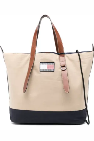 Tommy Hilfiger Logo-patch tote bag