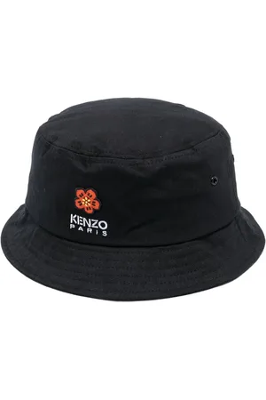 Kenzo Embroidered-logo bucket hat