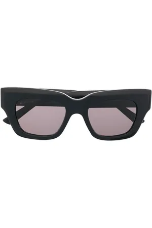 Balenciaga Side logo-plaque sunglasses