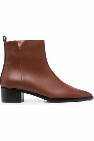Scarosso Alba leather ankle boots