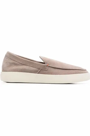 santoni Backdrop leather loafers