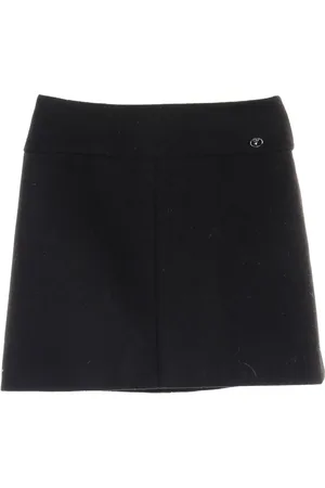 CHANEL 1986-1988 wool skirt