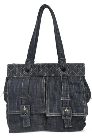 CHANEL 2006 denim tote bag