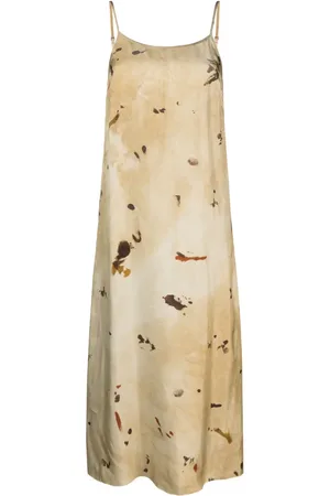 UMA WANG Patterned midi dress