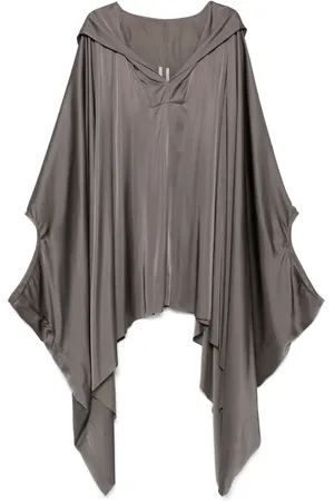 Rick Owens Hooded kaftan top