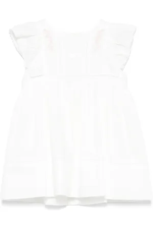 PATACHOU Floral-embroidery dress