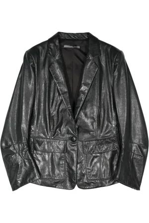 Balenciaga 2020s leather jacket