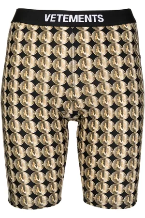 Vetements Logo-print cycling shorts