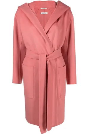 Max Mara Priscilla belted hooded coat