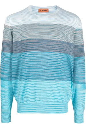 Missoni Fine-knit striped jumper