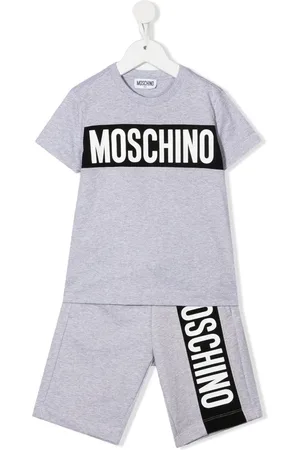 Moschino Logo-print short set