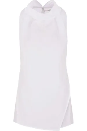 CO High-neck sleeveless top
