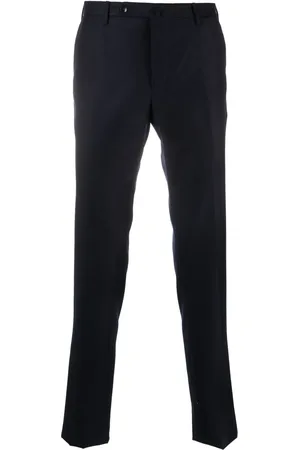 Incotex Slim-cut virgin-wool trousers