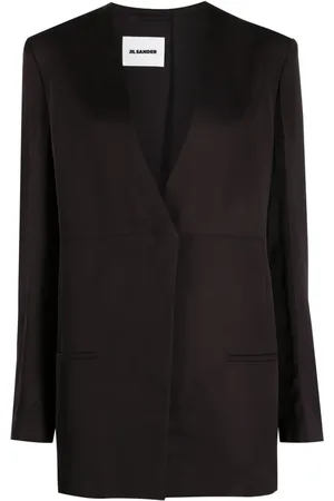 Jil Sander V-neck single-breasted jacket