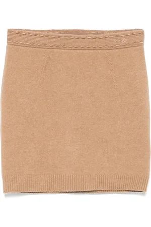 Fendi Knitted mini skirt